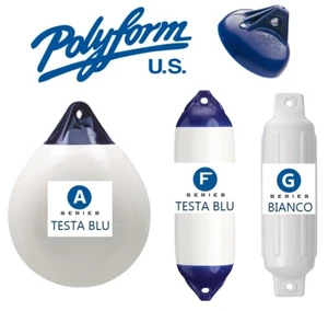 PARABORDI ORIGINALI POLYFORM U.S. SERIE F - A - G - Foto 1 di 26