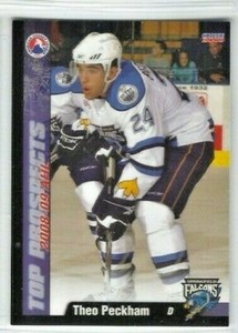 2008-09 AHL Top Prospects #43 Theo Peckham