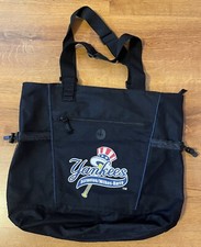 Scranton Wilkes Barre Yankees Tote Bag Baseball Promotion Bag Navy Blue Duffle 