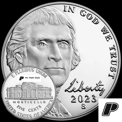 2023 S Jefferson Nickel Proof Nickle 5¢ - Mr_Peet Cover