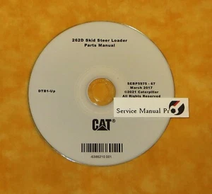 SEBP5975 CAT Caterpillar 262D Skid Steer Loader Parts Manual Book CD. RE5 DBT - Picture 1 of 1