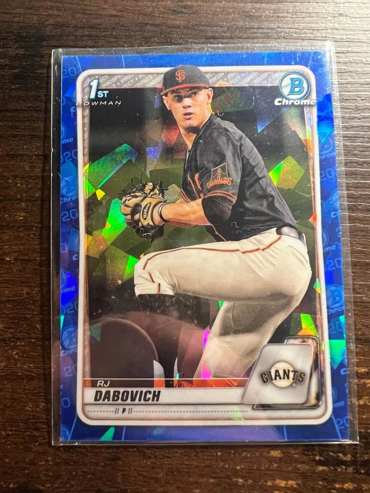 A103,672 - 2020 Bowman Chrome Draft Sapphire #BD148 RJ Dabovich - Image 1 of 1