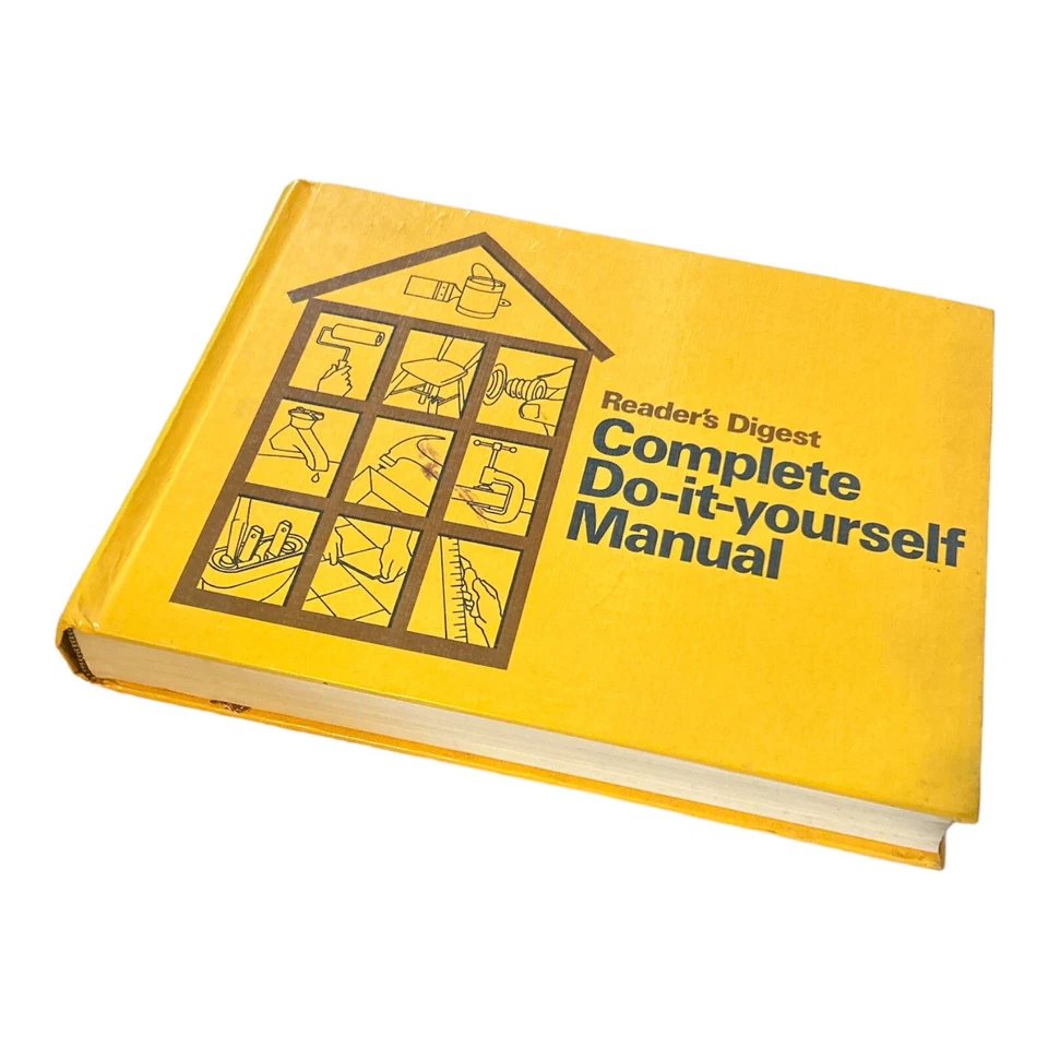 Reader’s Digest Complete Do It Yourself Manual Repairs Home Vtg 1973 Copy - Image 1 of 4