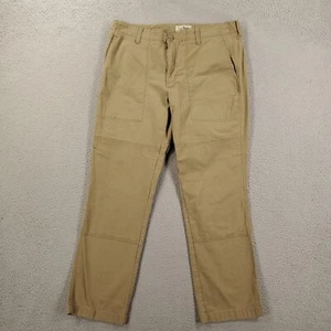 Pantalones LL Bean Para Hombre Talla 36x30 Tostados Ligeros Doble Rodilla Elastizados Rendimiento - Imagen 1 de 11