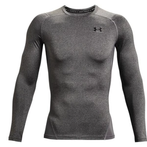 Under Armour 1361524 Men's UA HeatGear Armour Compression Shirt Long Sleeve Tee - Picture 1 of 25
