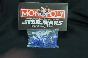 2004 Star Wars Original Trilogy MONOPOLY Game X-WING FIGHTER CORELLIAN FREIGHTER - Picture 1 of 3
