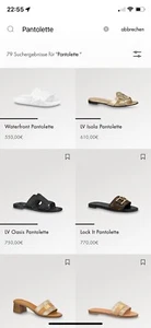 Original Louis Vuitton Schuhe Damen Modell Isola Sandalen Gr. 38 - Bild 1 von 8