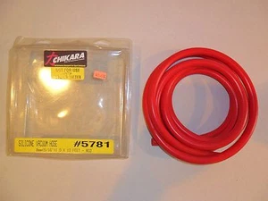 TRANS-DAPT "CHIKARA" 8mm - 5/16" RED SILICONE VACUUM HOSE 10 FEET #5781 - Picture 1 of 1