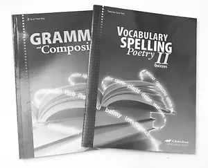 Abeka Vocabulary Spelling Poetry & Grammar Comp. 2 ~ Teacher Quiz Keys ~ 5th Ed - Picture 1 of 6
