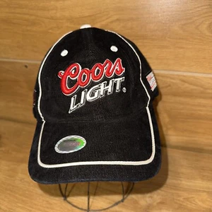 Coors Light #40 Corduroy Front Embroidered Logo Adjustable NASCAR Hat - Picture 1 of 11
