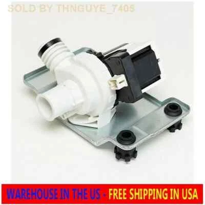 Washer Drain Pump For Samsung WF306BHW/XAA WF316BAC/XAA WF316BAW WF316LAS/XAA - Image 1 of 3