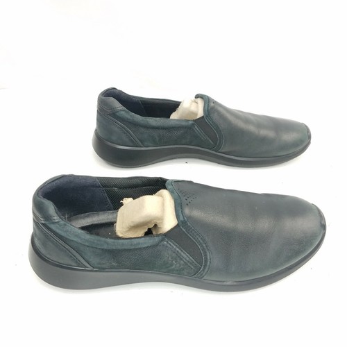 Mocassini slip on morbidi in pelle da donna Ecco taglia 41 US 10