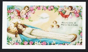 santino-holy card Madonna EGIM n. 118 Assunzzione in cielo di Maria - Bild 1 von 1
