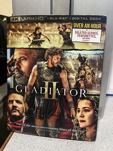 Gladiator II (2024) 4K Ultra HD + Blu-ray w/ slipcover. Digital good until 2027 - Picture 1 of 11