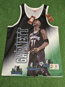 Kevin Garnett Timberwolves Mitchell Ness HWC NBA Basketball Jersey sz MED - Picture 1 of 2