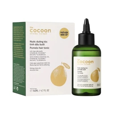 ^i THE COCOON: POMELO HAIR TONIC: Reduce Hair Loss & Breakage & Regrow Hair - Image 1 of 3