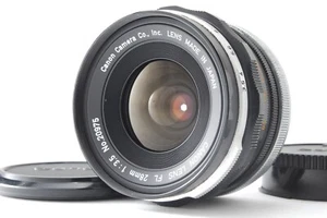 【Near MINT w/cap】Canon FL 28mm f/3.5 MF Wide Angle Lens From Japan - Picture 1 of 7
