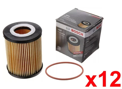 Filtro de aceite para BMW Z4 X5 525i 530i 330Ci 323i Ford GT Bosch 1996-2006 12 piezas 3547 Foto 1 de 4