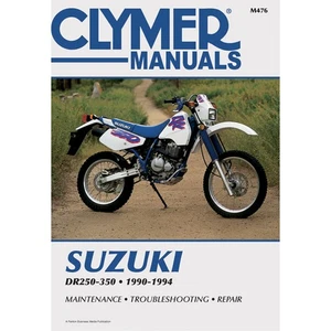 Clymer M476 Service Shop Repair Manual Suzuki DR250-350 90-94 - Picture 1 of 1