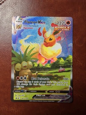 Flareon VMAX SWSH180 SWSH: Sword & Shield Promo Cards Holo NM - Image 1 of 3