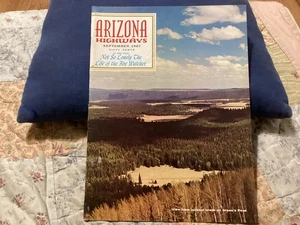 ARIZONA HIGHWAYS, SEPTEMBER 1967, TV SHOW-HIGH CHAPARRAL, FIRE WATCHER/FREE P&H - Foto 1 di 24