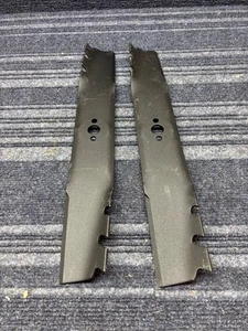 2 NEW 15 3/8" OEM Toro 116-6358 Blades for Turfmaster/Timemaster (J1) - Picture 1 of 2