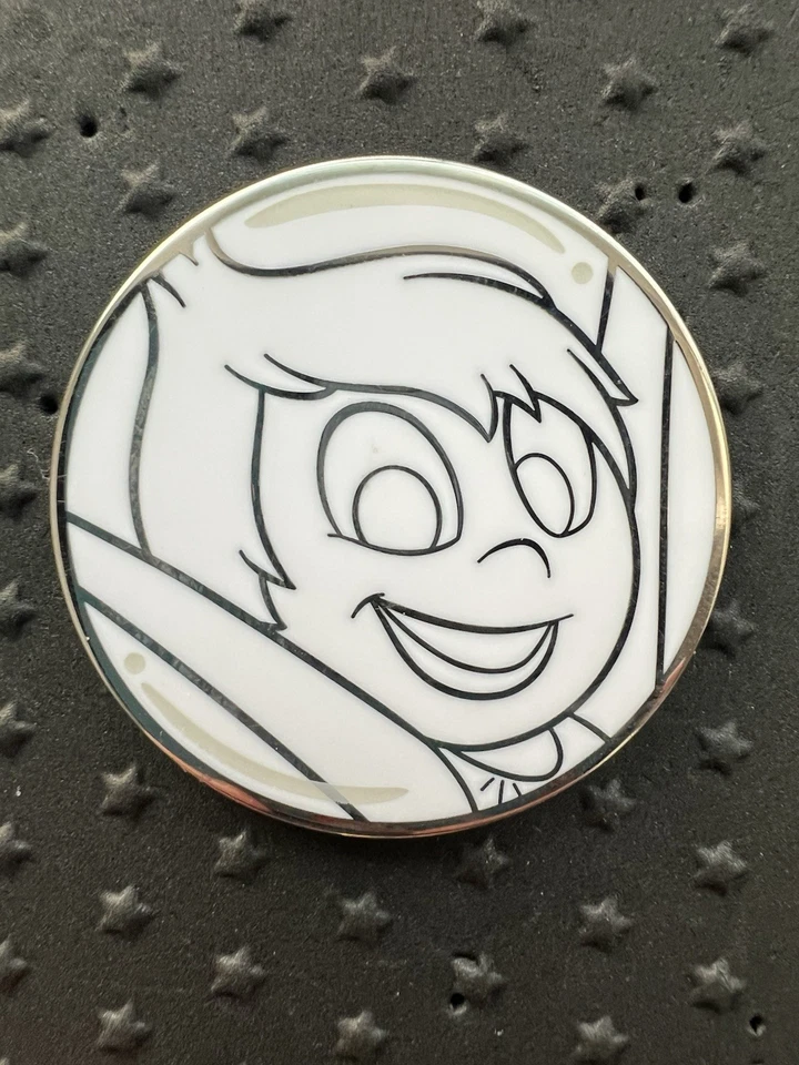 FiGPiN - Joy - Black and White - Inside Out 2 Series 1 - Mystery Disney Pin - Image 1 of 1