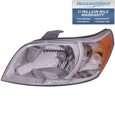 Farol de halogênio do lado esquerdo do motorista Chevrolet Aveo5 2010-2011 - Imagem 1 de 4