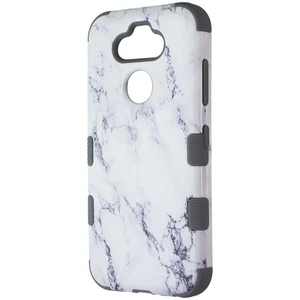 MyBat TUFF Dual Layer Case for LG K31 / Aristo 5 / Fortune 3 - White Marble - Picture 1 of 3