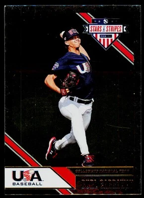 2020 Panini USA Baseball Stars & Stripes Burl Carraway 15 Base (Retail) - Image 1 of 2