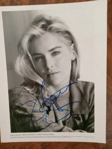 Sharon Stone signiertes 8x10 Foto - Bild 1 von 2