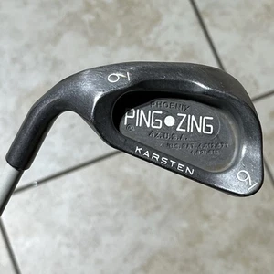 Ping Zing White Dot Single 9 Iron Aldila USA Karsten 101 Graphite Shaft LH - Picture 1 of 6