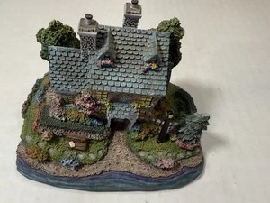1995 Vintage Thomas Kinkade Hawthorne Lampe Dorf Kinkades Cottage A8574 - Bild 1 von 14