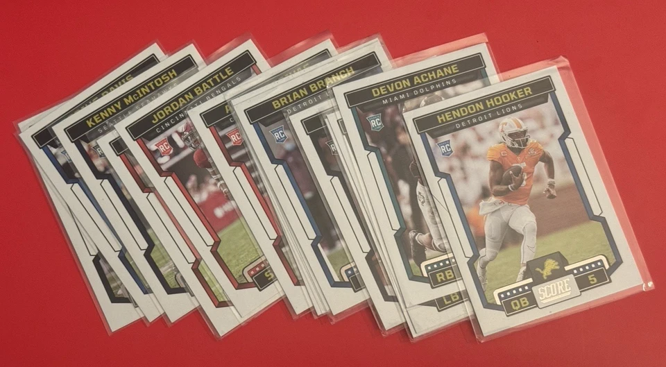 2023 Panini Score Football - Rookies - You Pick - Image 1 of 1