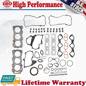 For 07-20 Nissan Altima Maxima Murano Quest 3.5L DOHC VQ35DE MLS Head Gasket Set - Foto 1 di 20
