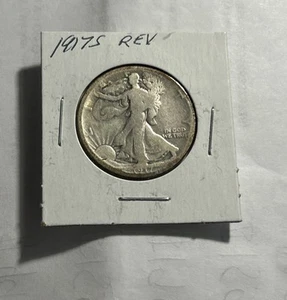 1917S US Liberty Walker Silver Half Dollar “San Francisco” Mint Reverse Coin - Picture 1 of 2