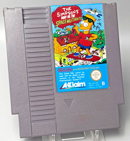 THE SIMPSONS BART VS. THE SPACE MUTANTS sur Nintendo NES version FRA