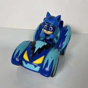 PJ Masks Turbo Blast Racer Fahrzeug blau Katzenauto mit Catboy Figur - Bild 1 von 4