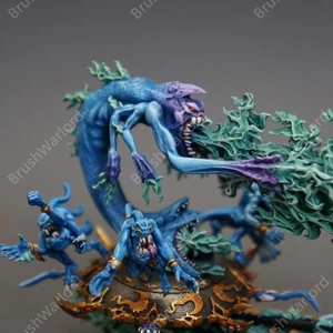 Burning Chariot of Tzeentch Chaos Warhammer Age of Sigmar ProPainted Miniature - Picture 1 of 4