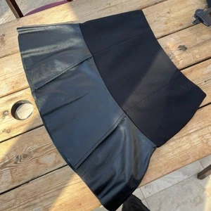 Ted Baker Leather Mini Skirt - Picture 1 of 13