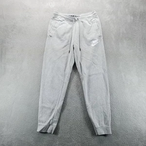 Nike Felpa Uomo L Grigio Joggers Pile Comfort Palestra Allenamento Coulisse f - Foto 1 di 9