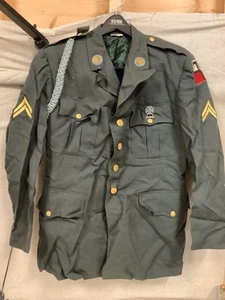 50’s ? Era Usgi Uniform Jacket Patches And Pin - Picture 1 of 7