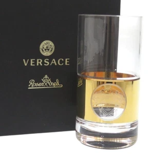 Versace by Rosenthal Medusa Madness Oro Gold Longdrink Glass Unused Germany - Picture 1 of 5