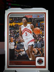 2023-24 Panini NBA Hoops Og Anunoby #37  Toronto Raptors - Picture 1 of 2