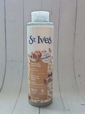 Jabón corporal calmante St. Ives para mujer, avena y manteca de karité, 22 fl oz Foto 1 de 2