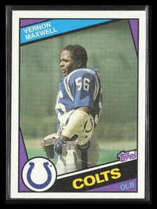 Vernon Maxwell 1984 Topps #16 Baltimore Colts Rookie - Picture 1 of 2