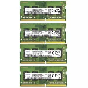 Samsung 16GB (4X 4GB ) DDR4 3200MHz PC4-25600 SODIMM Memory Ram M471A5244CB0-CWE - Picture 1 of 5