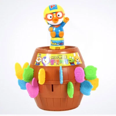 Pororo Roulette Trick Game Korean TV Animation Pop up Game Family Kids Toy  - Image 1 of 3