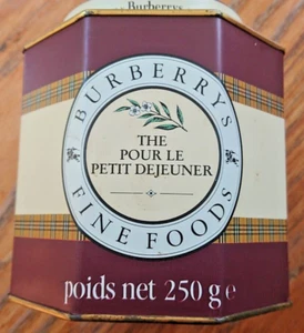 Burberrys of London English Breakfast Tea Dose 250g (leer) einige Beschädigungen siehe Fotos - Bild 1 von 9