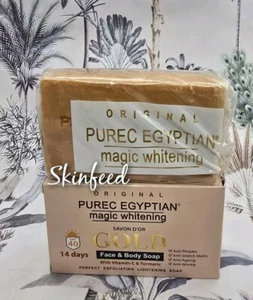 💯 JABÓN EXFOLIANTE ORIGINAL PUREC ORO EGIPCIO. X1 - Imagen 1 de 1